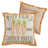 Carrot Patch Pillow