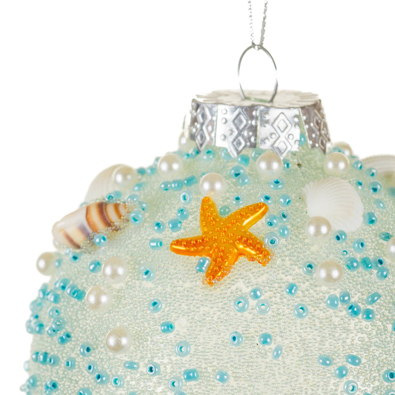 Aqua Ocean Bauble Ornament | Putti Christmas Decorations