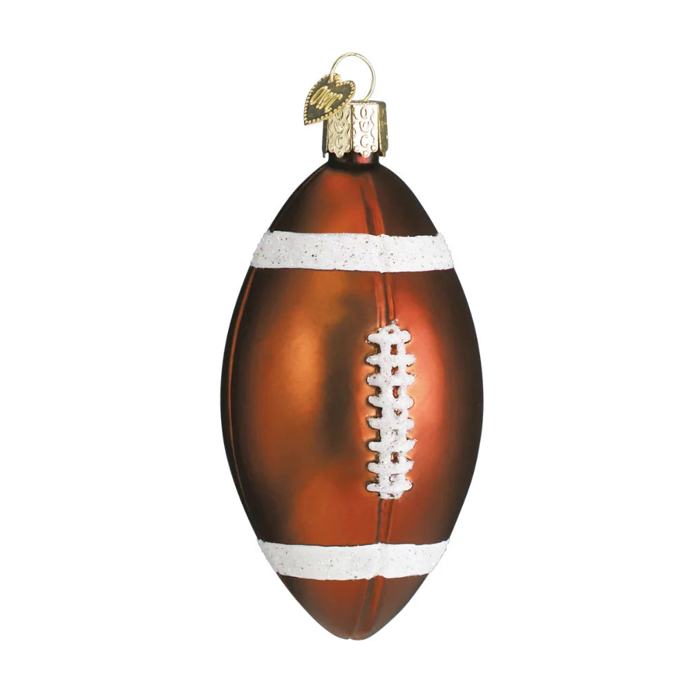 Old World Christmas Football Glass Ornament | Putti 