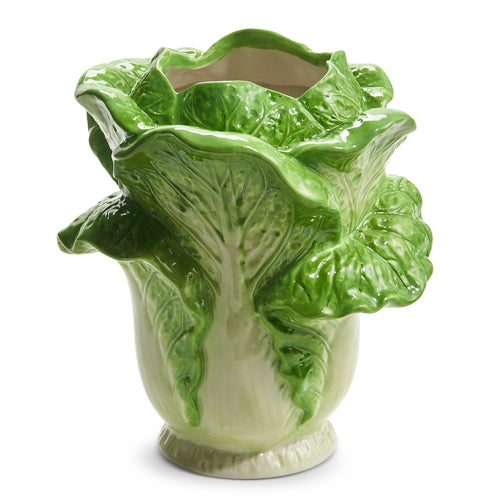 Green Cabbage Vase - Small