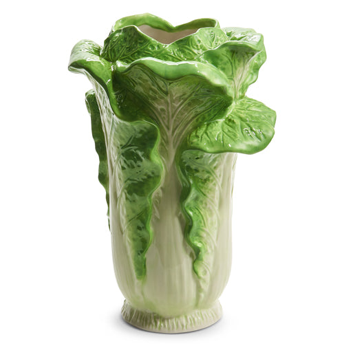 Green Cabbage Vase - Large