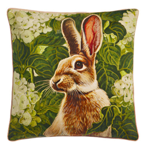 Wild Rabbit Pillow
