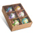 Eric Cortina Floral Egg Ornament  - boxed set of 6