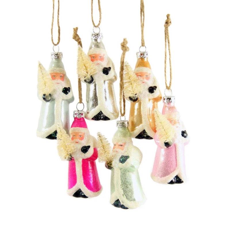 Cody Foster Belsnickel Glass Santa