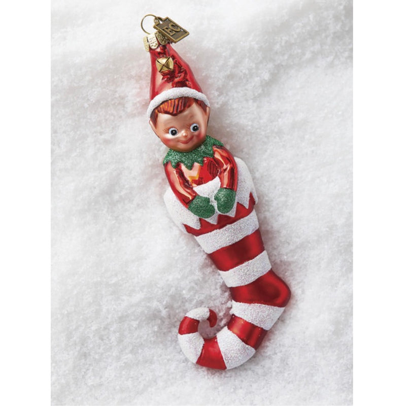 Eric Cortina Elf Magic Glass Ornament  | Putti Christmas Decorations