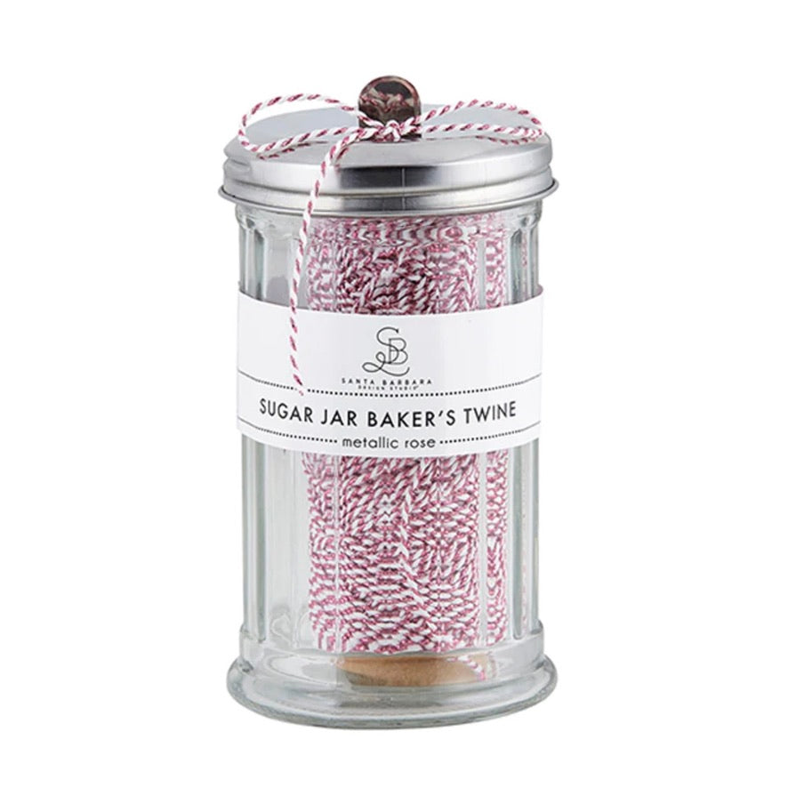 Sugar Jar Bakers Twine - Metalic Rose