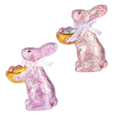 Foil Bunny Figurine
