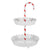Candy Cane Two Level Metal Stand