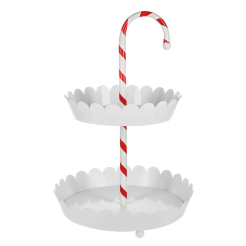 Candy Cane Two Level Metal Stand