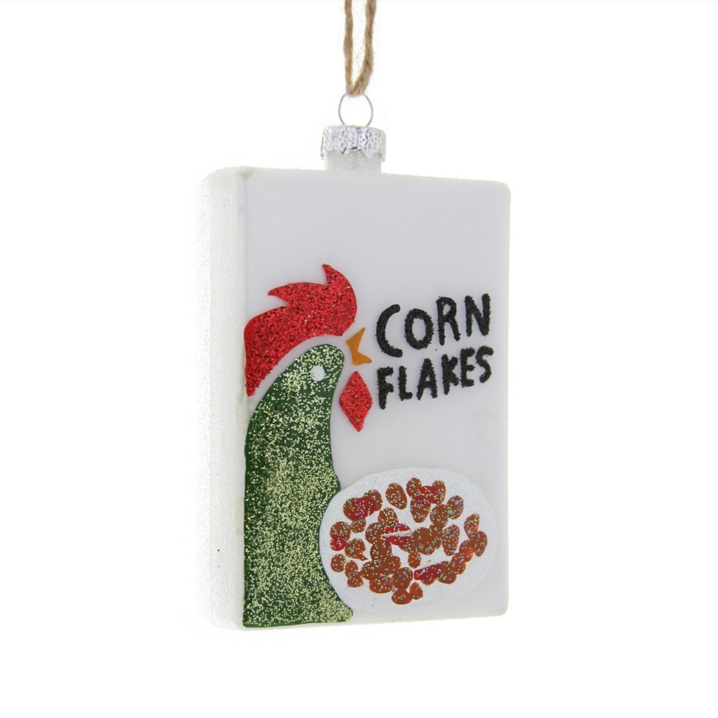 Cody Foster Cornflakes Glass Ornament