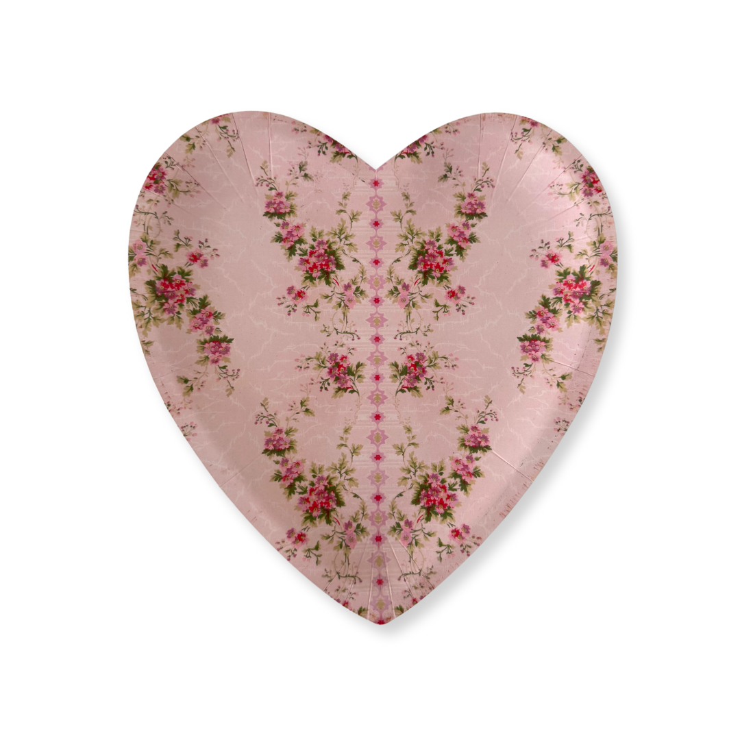 Josi James "With Love" Heart Shaped Plates - Putti Fine Furnishings
