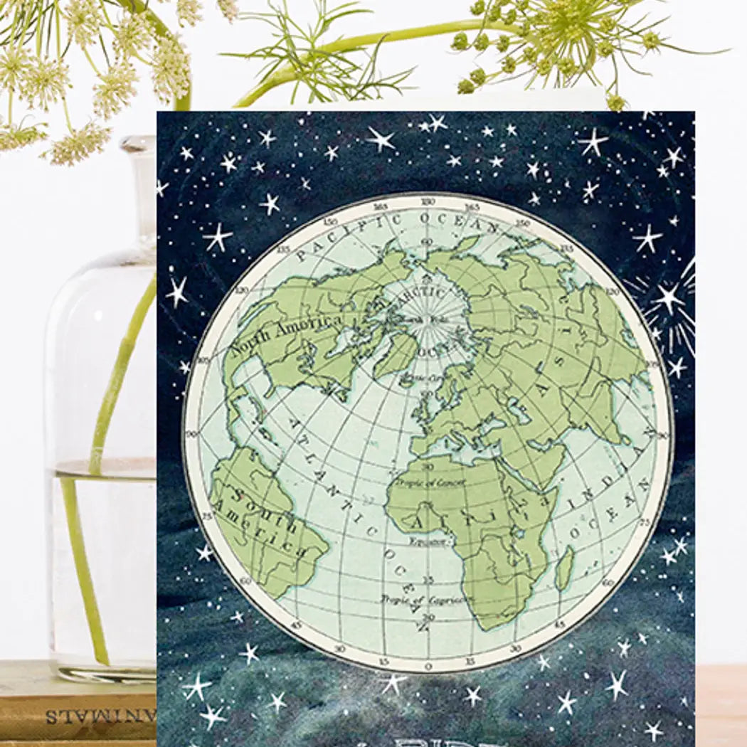 Planet Earth Greeting Card | Putti 