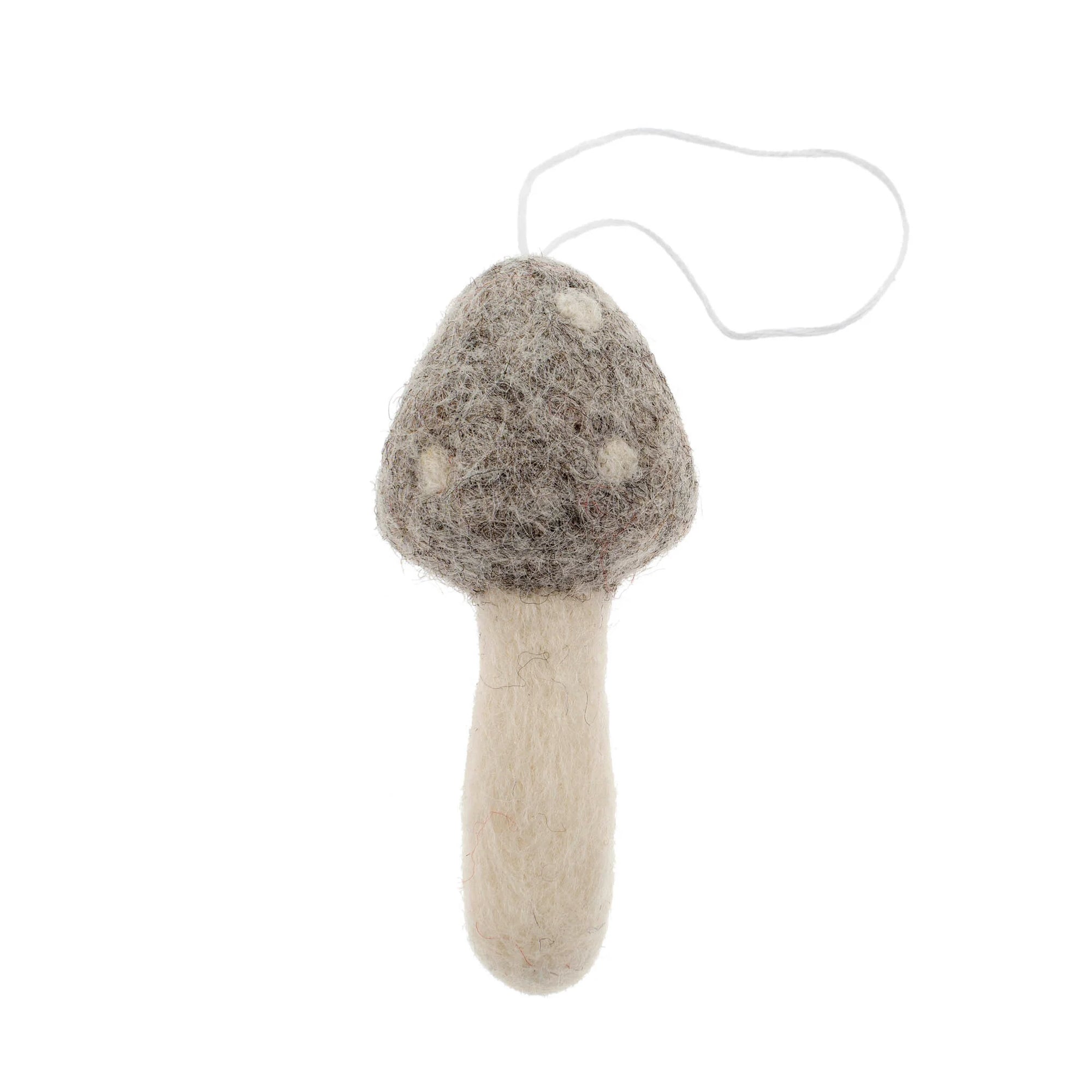 Felted Toadstool Ornament