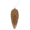 Brown Glass Pinecone Ornament