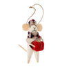 "Nordic Nadine" Felted Mouse Ornament