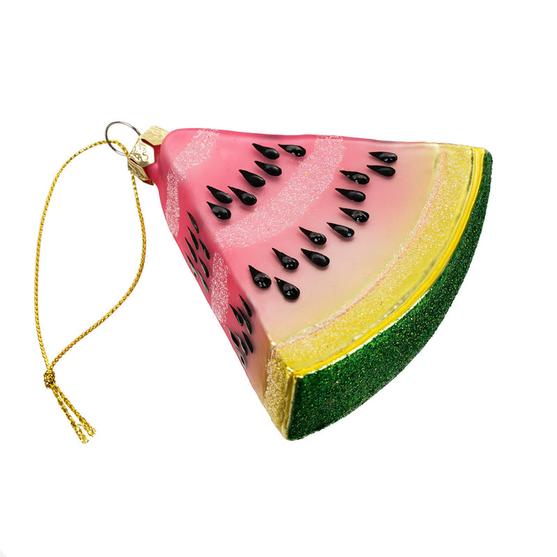 Watermelon Slice Ornament  | Putti Christmas Decorations 