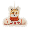 Dressed Fox Ornament