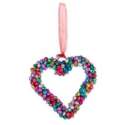 Multi Color Holiday Icon Bell Ornament | Putti Christmas Decorations