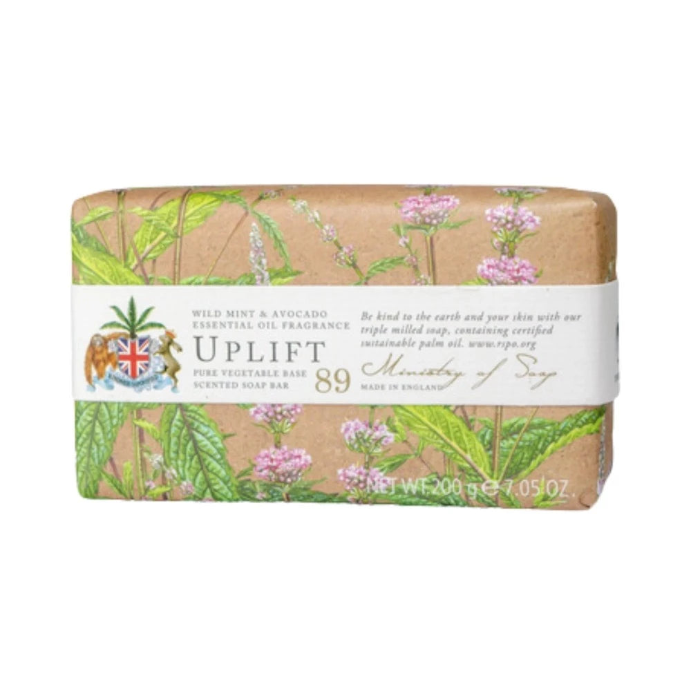 Ministry of Soap Natural Spa Soap Bar - Uplift | Putti Fine Furnishings 