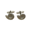 William Sturt Fine Pewter Cufflinks - Ammonite