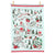 North Pole Map Tea Towel | Putti Christmas Decor Canada 