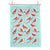 Cardinal Print Christmas Tea Towel  | Putti Christmas Celebrations 