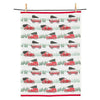 Car & Truck with Trees Christmas Tree Towel