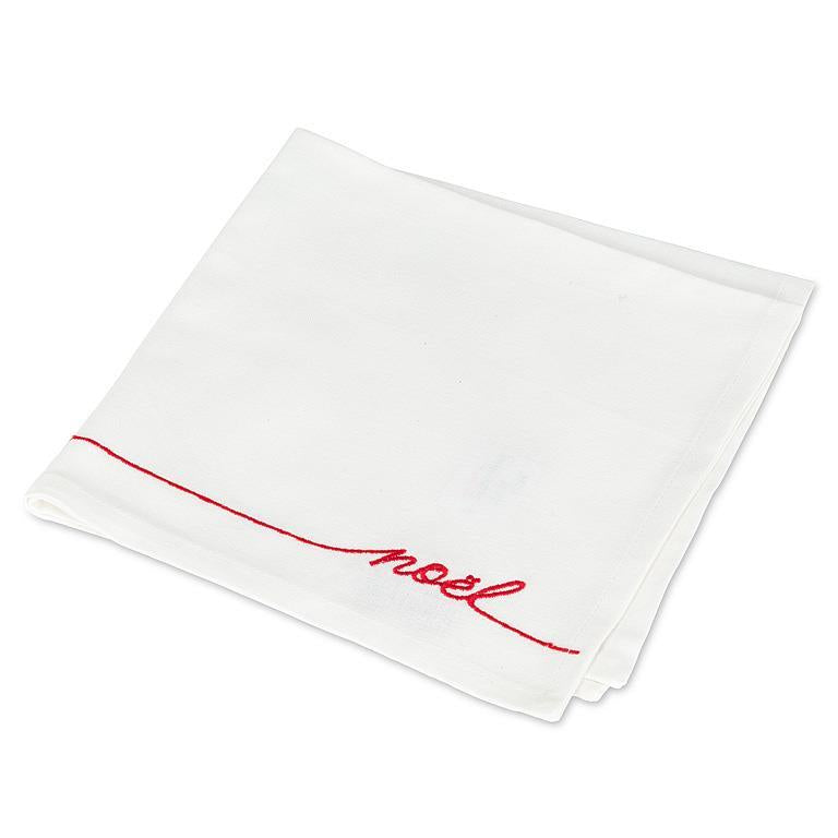 Noel Stitch Napkin