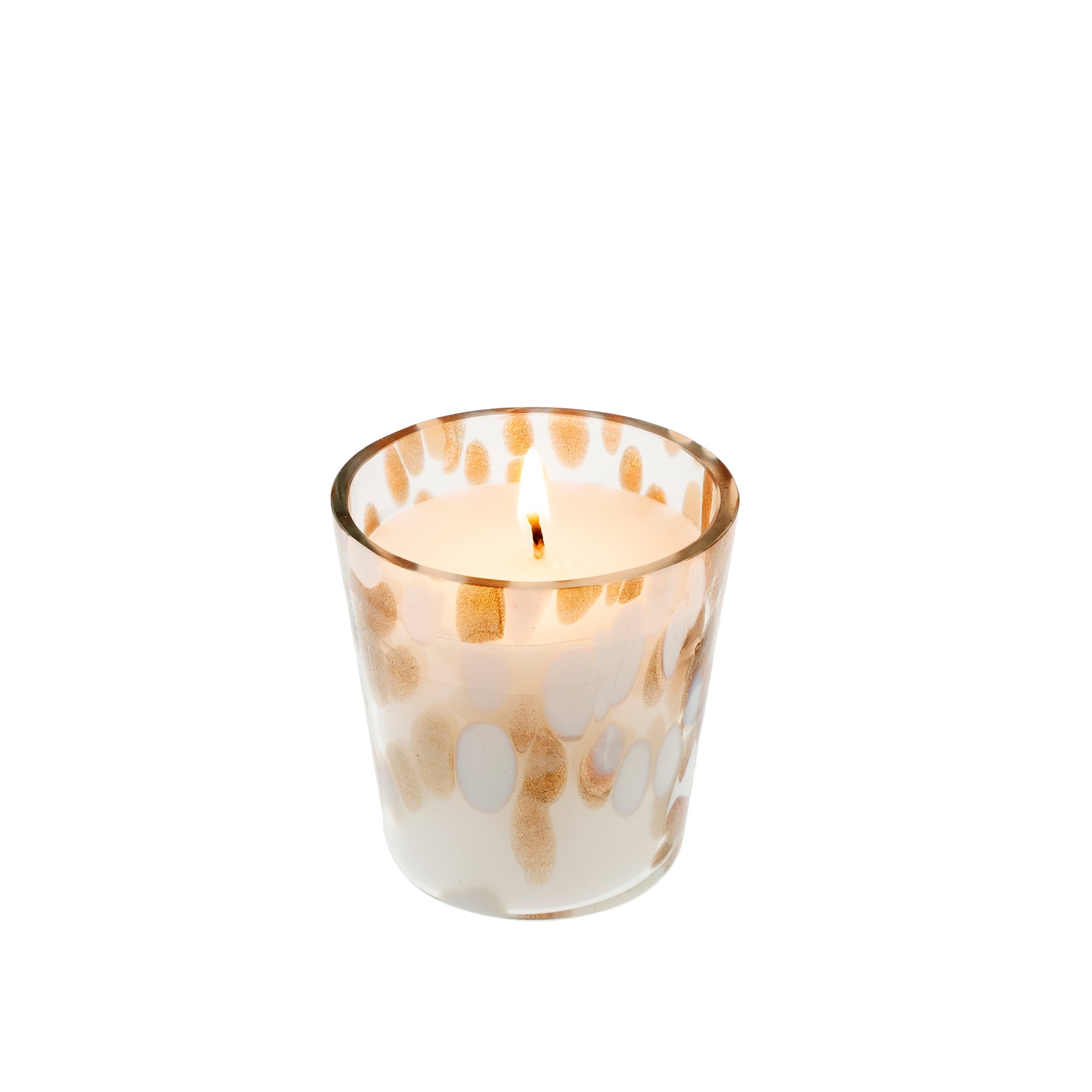 Confetti Glass Candle Amber Spruce - Small