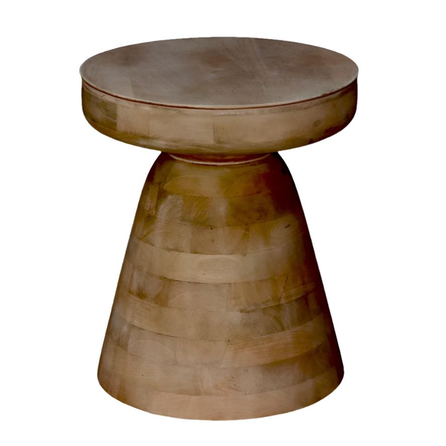 Wood Side Table | Putti Fine Furnishings 