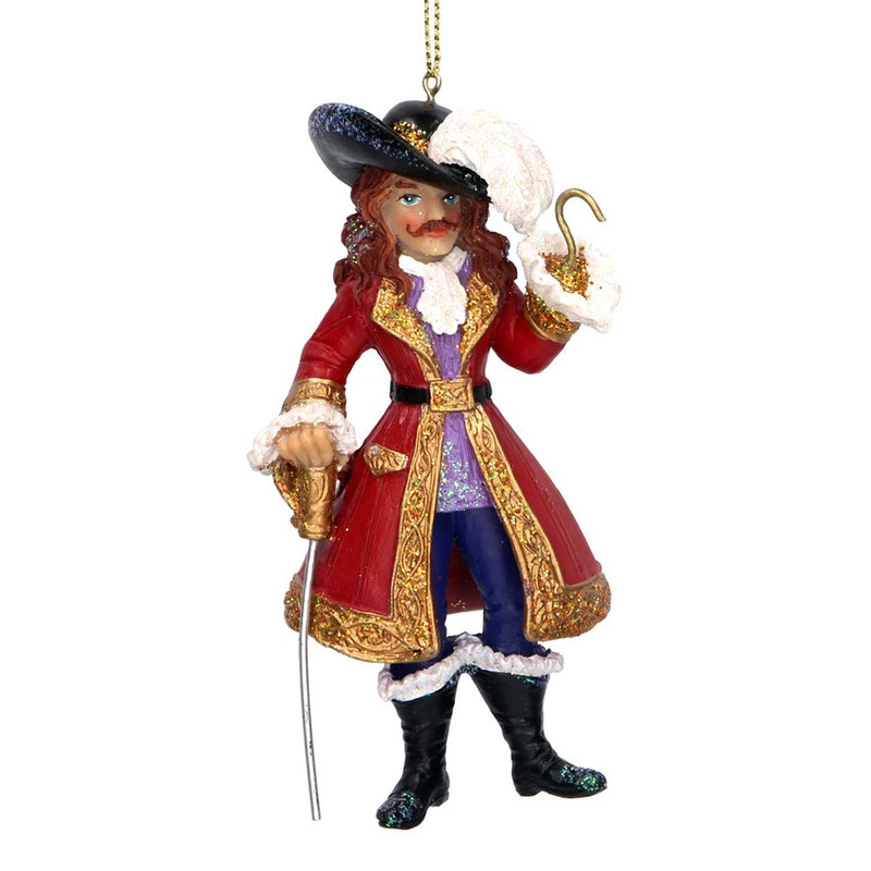 Captain Hook Resin Ornament