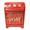 “Letters to Santa” Red Metal Mail Box