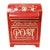 “Letters to Santa” Red Metal Mail Box