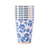 Bonjour Fête Belle Blue Floral Paper Cups