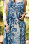"Let The Light In" Bohéme Long Maxi Slip Dress