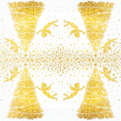 Glorious Angels Paper Cocktail Napkins