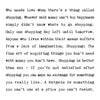 Shopaholic Foiled Birthday Card For Shopping Lovers