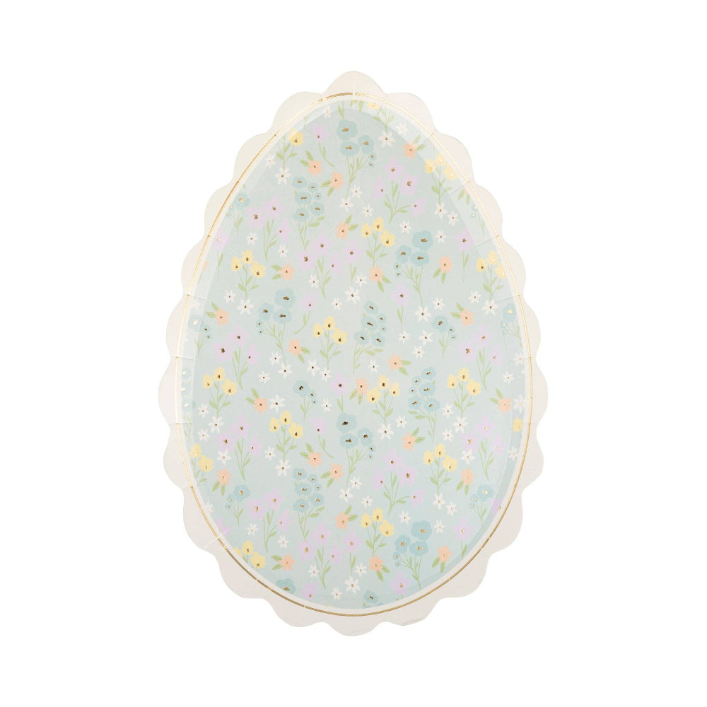 In Bloom Egg Plate | Putti Party Supplies 