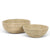 Seagrass Deep Bowls with White Weave - set of 2