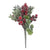 Red Berry with Eucalyptus Pick