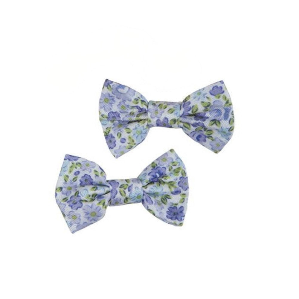 Great Pretenders Boutique Liberty Beauty Bows Hairclips 2pcs - Blue