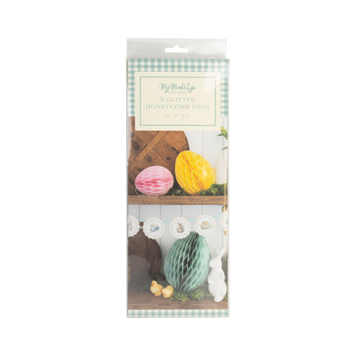 Vintage Easter Honeycomb Eggs | Putti Celebrations