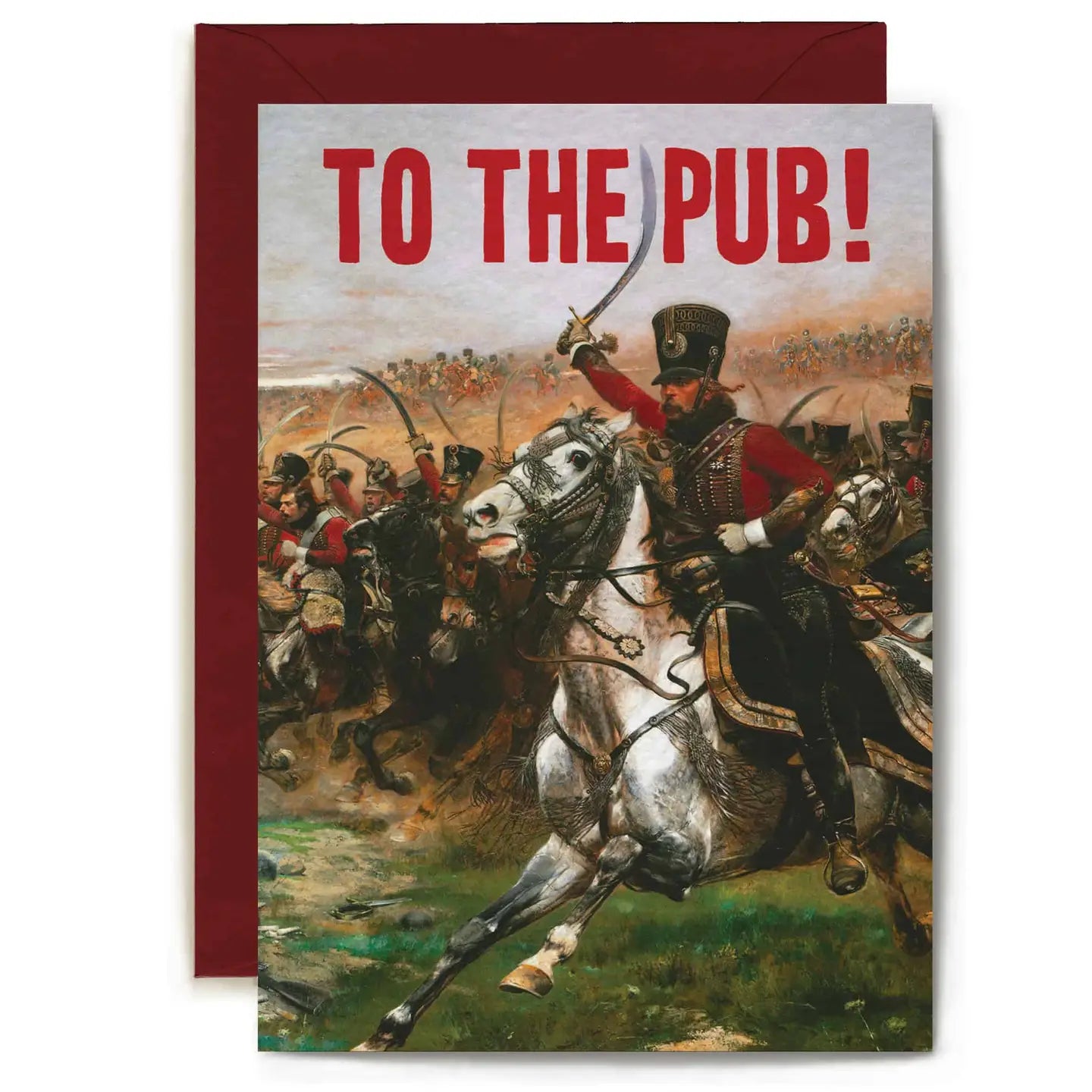 To the Pub Greeting Card