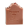 Potager Soap Company Handmade Organic Soap - Secret Garden with Pink Kaolin Clay