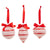 Peppermint Horizontal Stripe Ornament