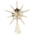 Champagne Gold Glitter Star Christmas Tree Topper
