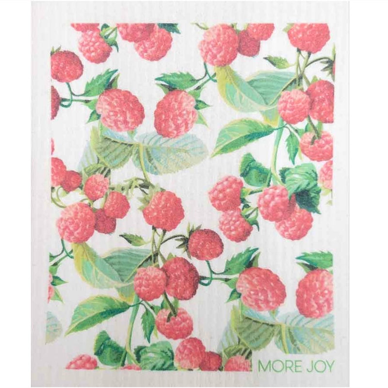 More Joy Raspberries Swedish Cloth | Putti Fine Furnishings 