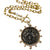 French Medalion Coin Necklace
