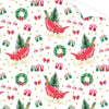 Dogwood Hill Sleigh Wrapping Paper Roll