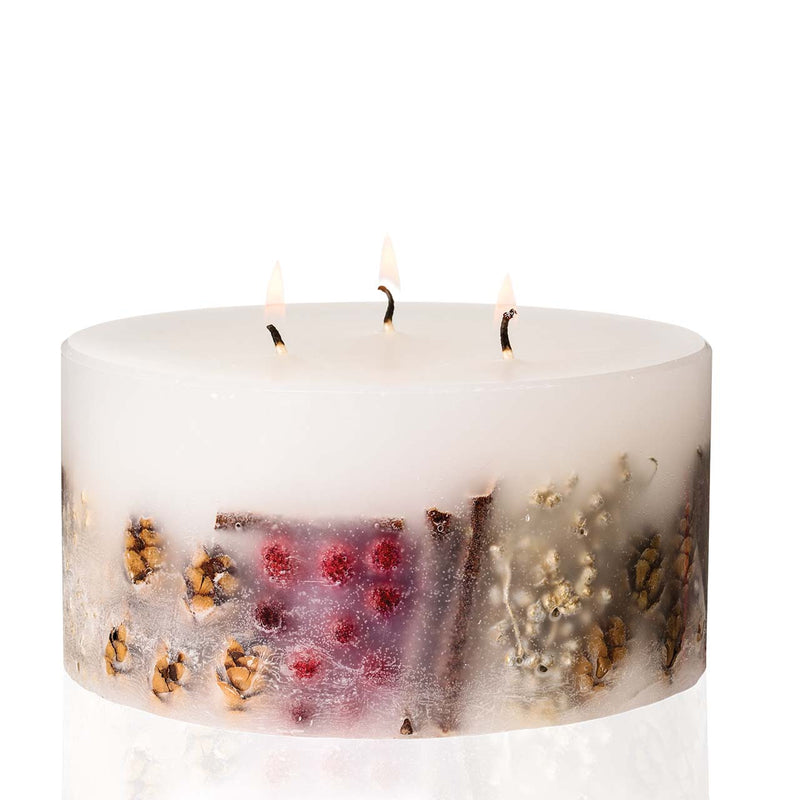 Nutmeg, Ginger & Spice - 3 Wick Scented Pillar Candle | Putti Fine Furnishings